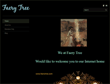 Tablet Screenshot of faerytree.com